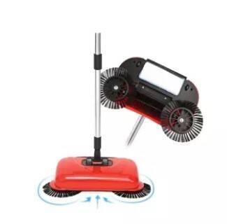 Sweep DraZ All In One Spin Broom Vacuum Cleaner Red Non Electric, 2 image