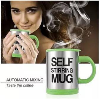 Self Stirring Mug - Green - DNM