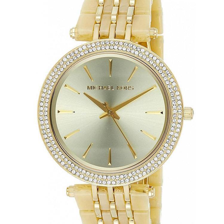 Michael Kors Womens Darci Gold-Tone Watch -MK4325