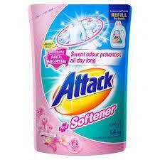 Attack Liquid Detergent + Softener -1.4kg (Pouch)