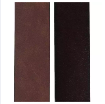 Dark Chocolate Artificial Leather Belt For Men, 2 image