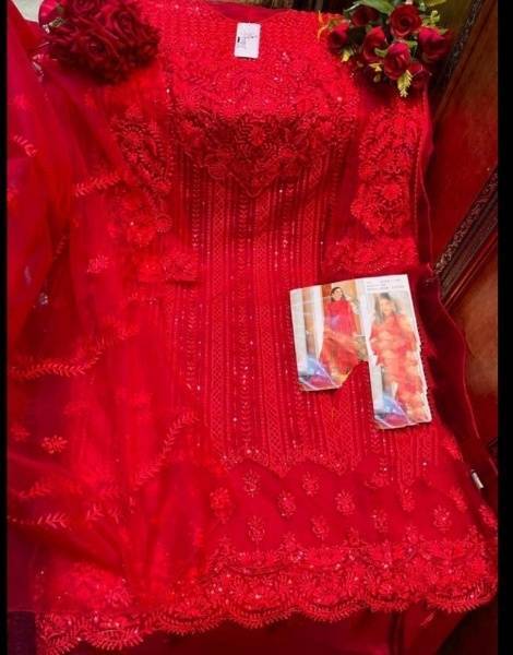 PRINCESS EMBROIDERED (RED)