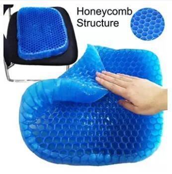 Egg Sitter Seat Cushion with Non-Slip Cover, Breathable Honeycomb Design Absorbs Pressure Points, 2 image