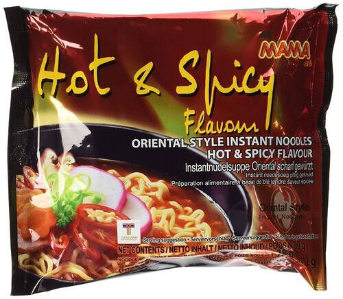 Mama Noodles Hot & Spicy Flavour-Single