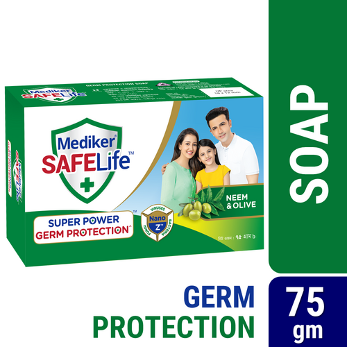Mediker SafeLife Soap Bar 75gm