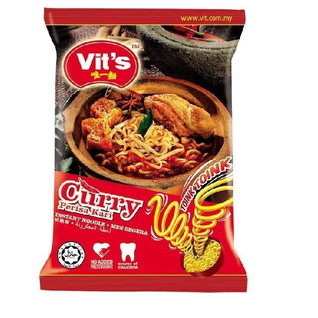 Vits Curry Thai Noodles-Single