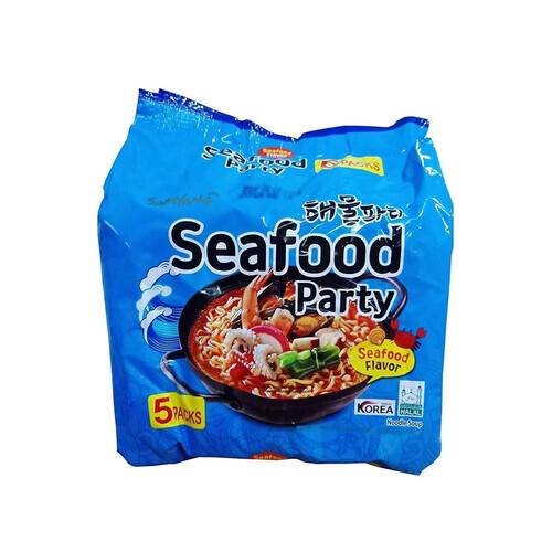 Samyang Ramen Seafood Party-5pcs Packet