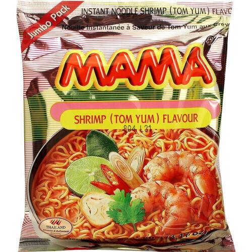 Mama Noodles Shrimp Tomyum Flavor-Single