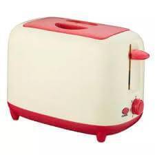 Toaster Bread 2 Slice Pink With Cover-OBT802P.