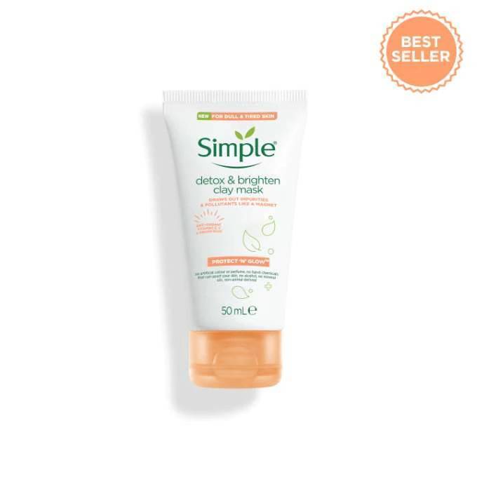SIMPLE DETOX AND BRIGHTEN CLAY MASK 50 ML