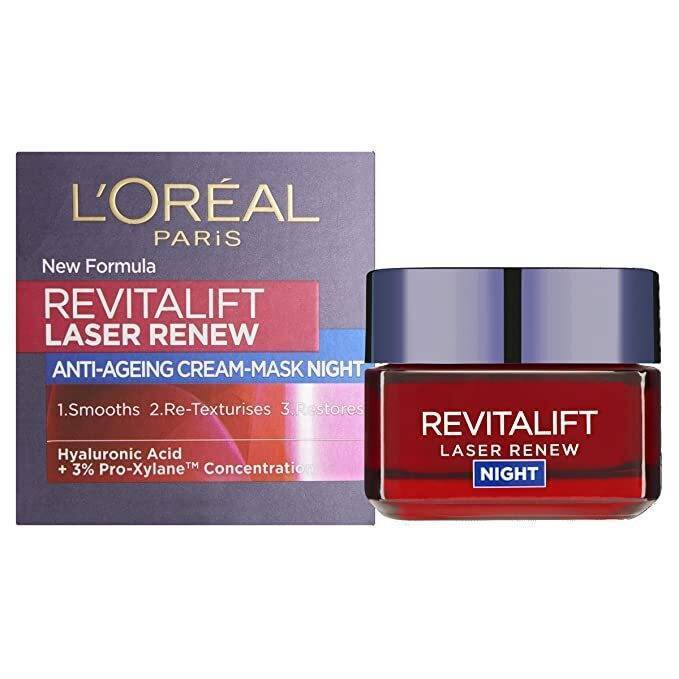Loreal Paris New Formula Revitalift Laser Renew Anti Ageing Cream Mask Night (Age-40+)