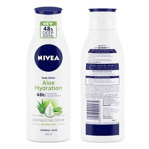 Nivea Body Lotion Aloe Hydration 200ml, 2 image