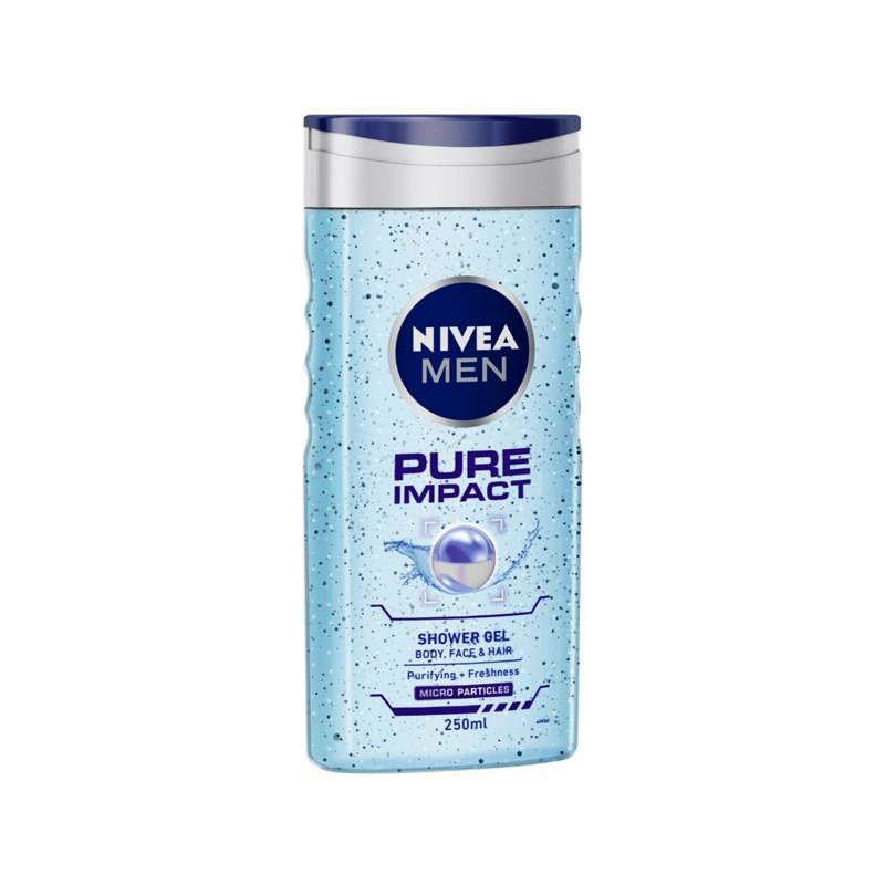 Nivea Men Shower Gel Pure Impact 250ml, 2 image