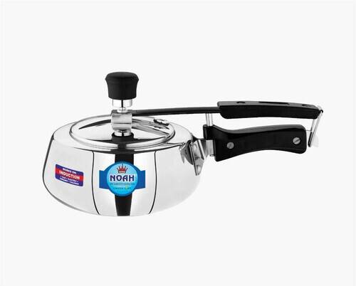 Noah Stainless Steel 304 Pressure Cooker  (Induction + Gas) - Model: Cute 3 Ltr-1 Pcs