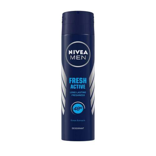 Nivea Men Body Spray Fresh Active 150ml, 2 image