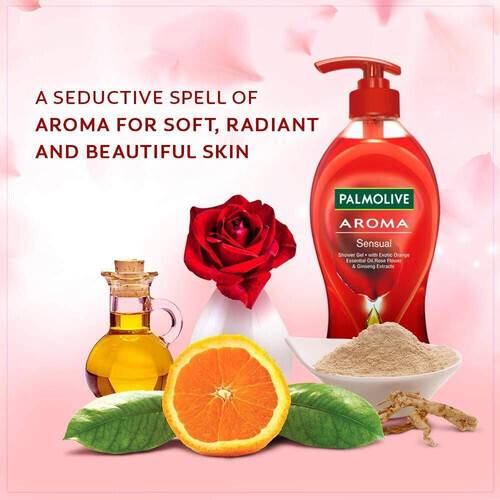 PALMOLIVE  Shower Gel and Body Wash-(Sensual) 750ml, 3 image