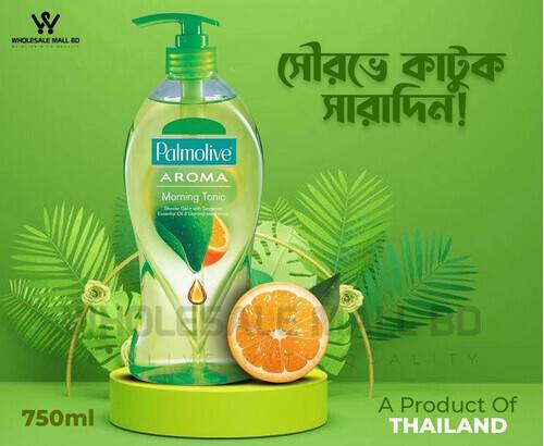 PALMOLIVE  Shower Gel and Body Wash- (Morning Tonic) 750ml