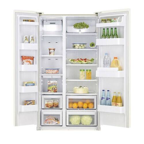 Samsung 540LTR. (RS-A1NTWP) Non-Frost Side-By-Side Refrigerator, 2 image