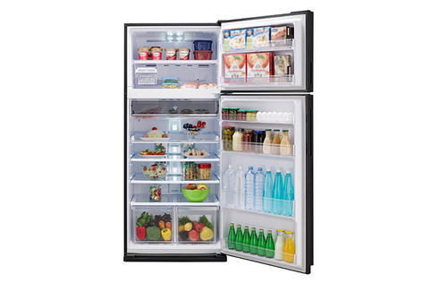 Sharp No Frost Refrigerator (SJ-GP72D-BK5) 649L, 2 image