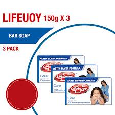 Lifebuoy Soap Bar Care 150gX3 Multipack