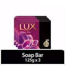 Lux Soap Iconic Iris 125gX3 Multipack