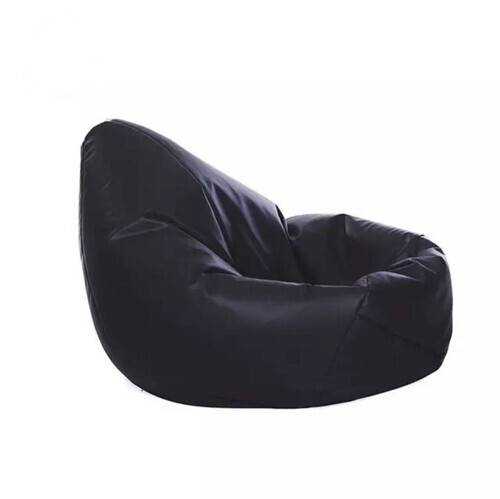 Super Comfortable Lazy Sofa_Large Pear Shape_Black