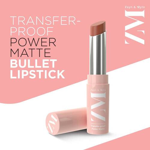 Zayn & Myza Transfer-Proof Power Matte Lipstick - Bare Beauty