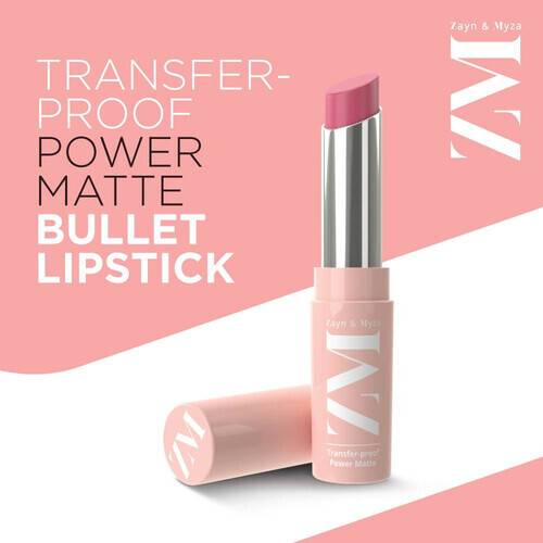 Zayn & Myza Transfer-Proof Power Matte Lipstick - Apricot Blush