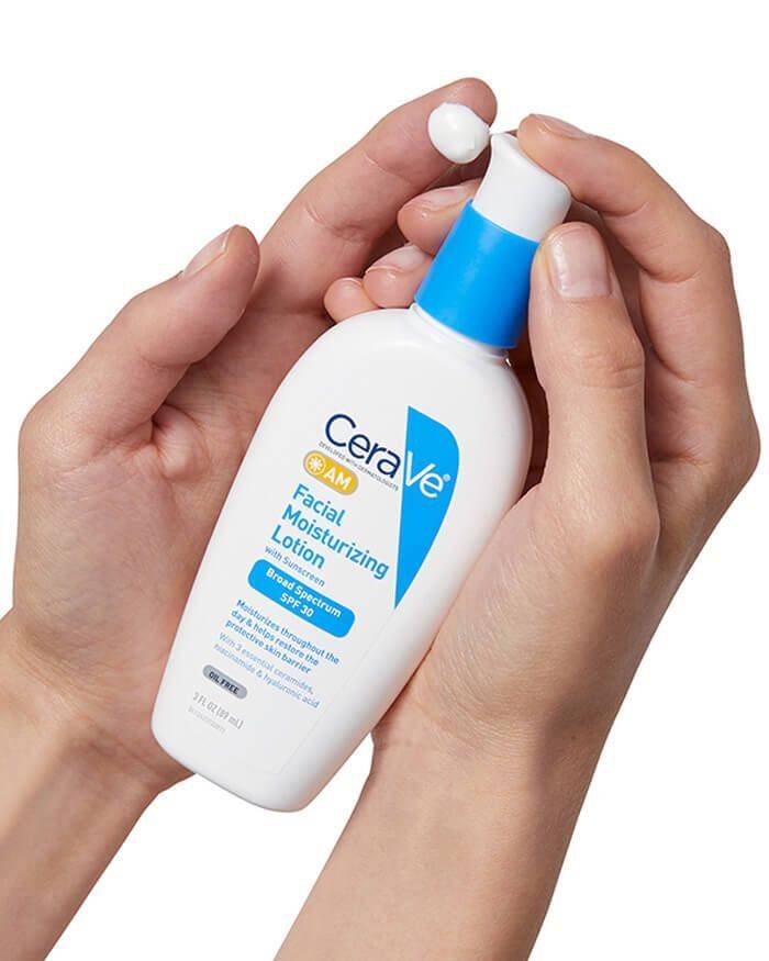 CeraVe AM Facial Moisturizing Lotion with Sunscreen, 2 image