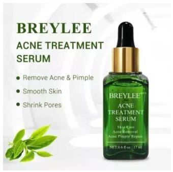 Breylee Acne Treatment Serum With Tea Tree Extract, Facial Essence To Anti Acne And Scar Removal For Clearing Acne, 3 image