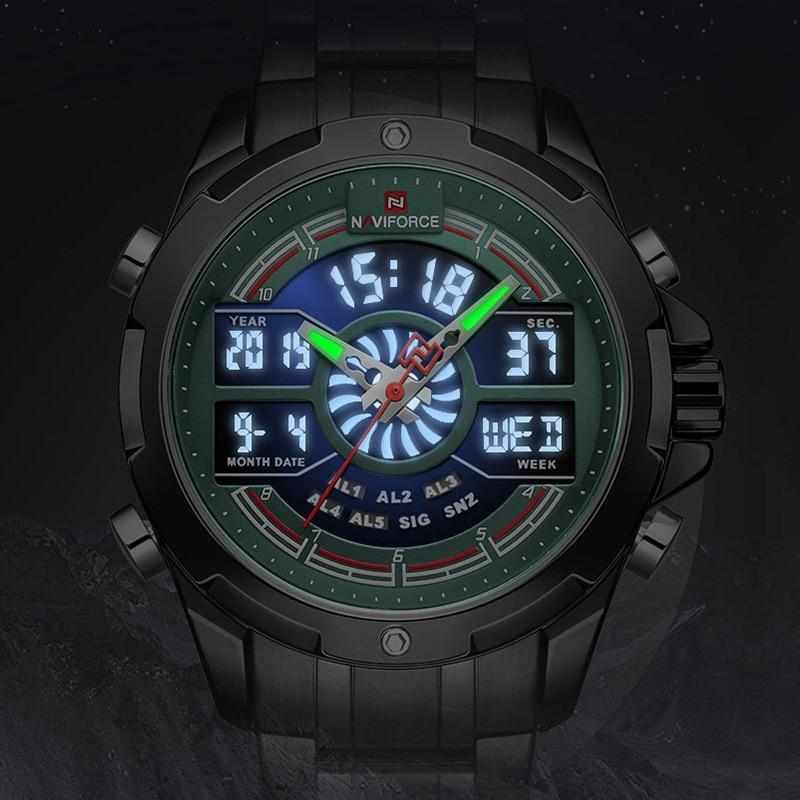 NV119 NAVIFORCE NF9170 Luxury Business Watch For Men, 2 image