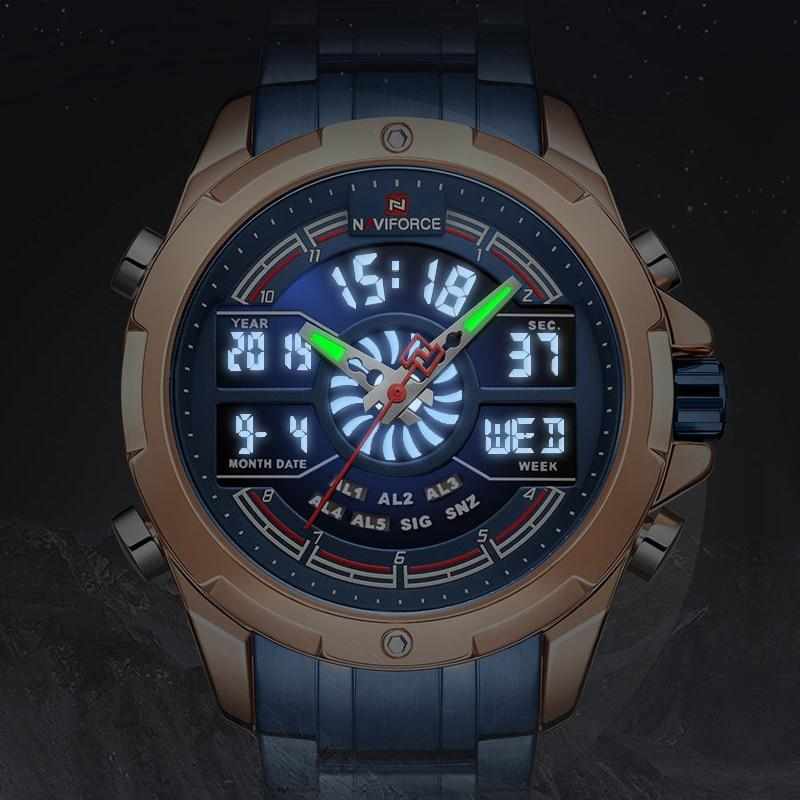NV118 NAVIFORCE NF9170 Luxury Business Watch For Men, 4 image