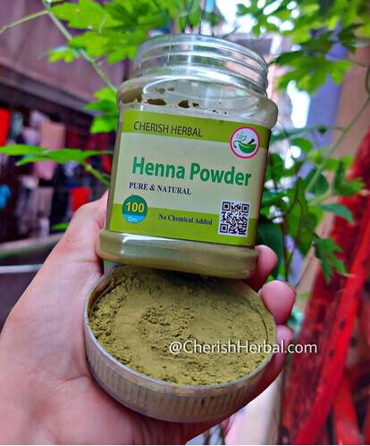 CHERISH HERBAL Henna Powder (100 gm) (Buy One Get One Free), 2 image