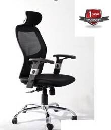 Revolving Chair (AF-815) Black