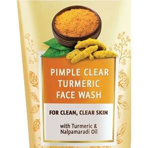 Lever Ayush Face wash Anti Pimple Turmeric 80ml, 3 image