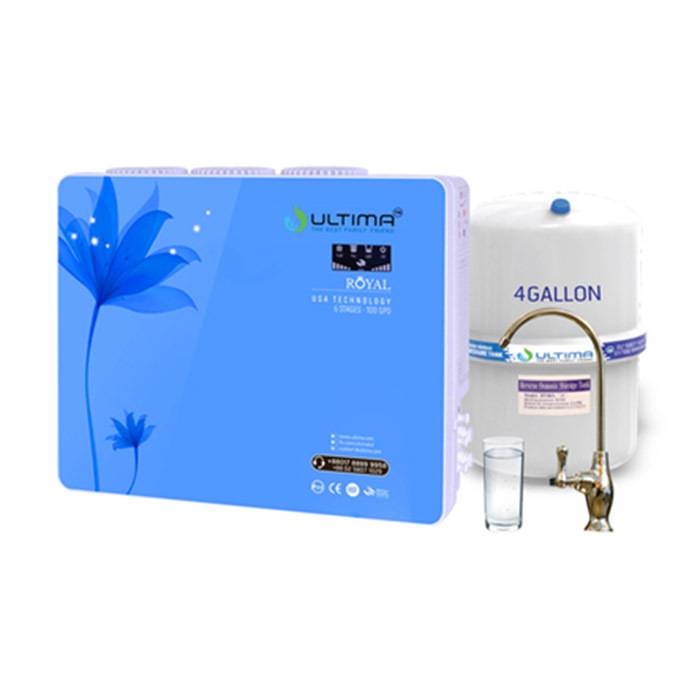 6 Stage Ultima ROYAL RO+MF 100 GPD Water Purifier with Real Time TDS Indicator
