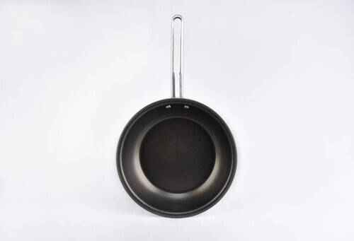 Tramontina Shallow Stainless Steel Frying Pan Tri-ply bas with Interior Non-stick Coating 62635/267