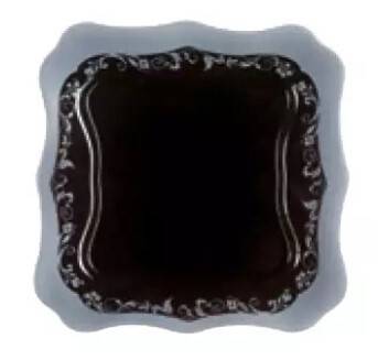 H8400 Tempered Authentic Silver Dessert Plate 8.5