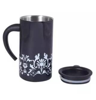 RG171B Flask Vacuum With Mug Set - White and Black, 2 image
