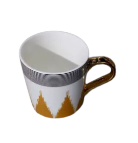 Metallic Gold Ceramic Sublimation Mug WITH/Color Box 662472