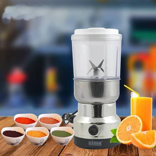 Nima 2 in 1 Electric Spice Grinder & Juicer  Silver good quality