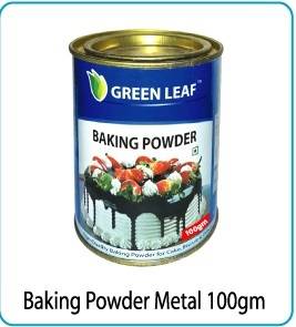Green Leaf Baking Powder - Metal 100gm