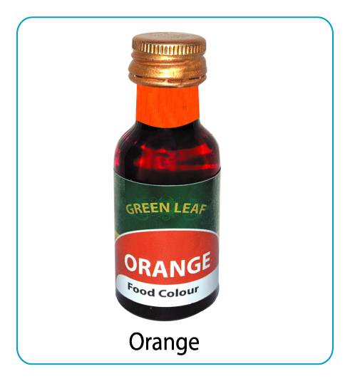 Green Leaf Orange Food Colour 28ml