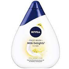 Nivea Milk Delights Face Wash With Fine Gramflour 50ml