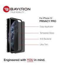 Baykron OT-IP12-6.1-P Antibacterial Privacy Temperd Glass NEW Iphone 12 / Iphone 12 Pro, 2 image