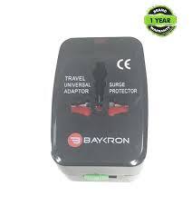 Baykron ITC001 Adapter Universal Travel Black