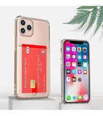 Baykron Clear Credit Card Case for new Iphone 11