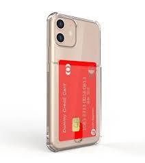Baykron Clear Credit Card Case for new Iphone 11
