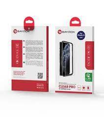 Baykron OT-IP12-5.4-2D Antibacterial Clear Temperd Glass NEW Iphone