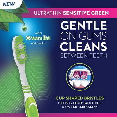 Oral-B Ultra Thin Sensitive Green 2+2, 2 image